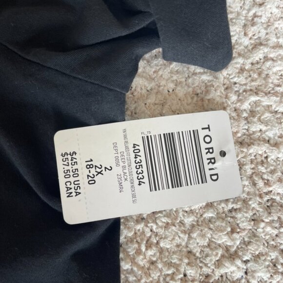 Torrid Ying Yang Relaxed fit cotton crew Neck Graphic tshirt size 2x - Picture 3 of 5